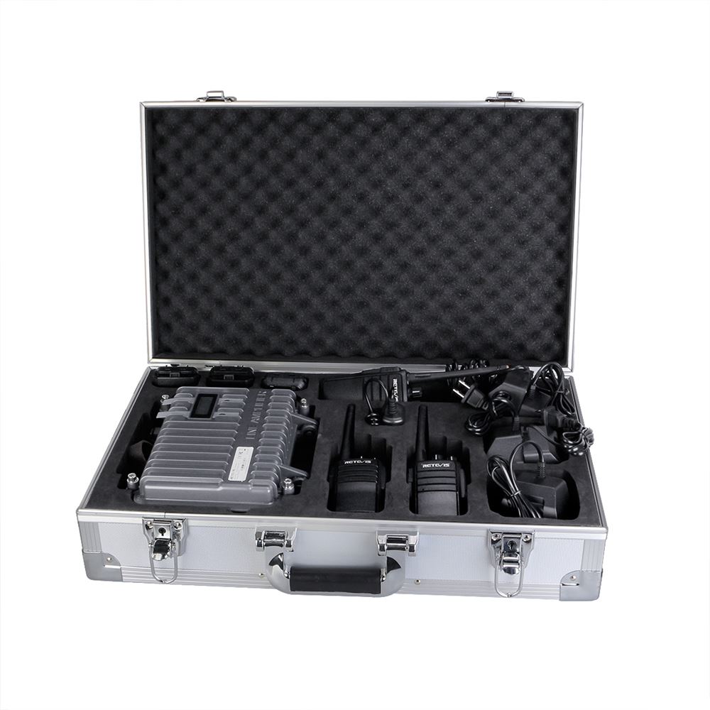 Retevis Metal Case Storage Box for Handheld Repeater RT97 RT29 HD1